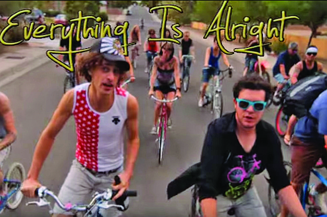 Monster Paws “Champagne Bike Ride” video