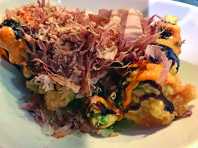 Samantha’s stuffed jalapeño tempura