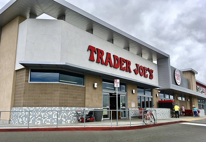 On January 31, a lady walking her dog announced that "Trader Joe's is coming to Clairemont!" (Michael Burke)