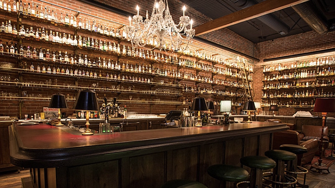 “We really like the way the Multnomah Whiskey Library in Portland looks.”
