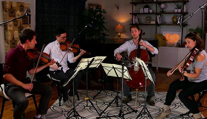 Dover Quartet playing Dvorak