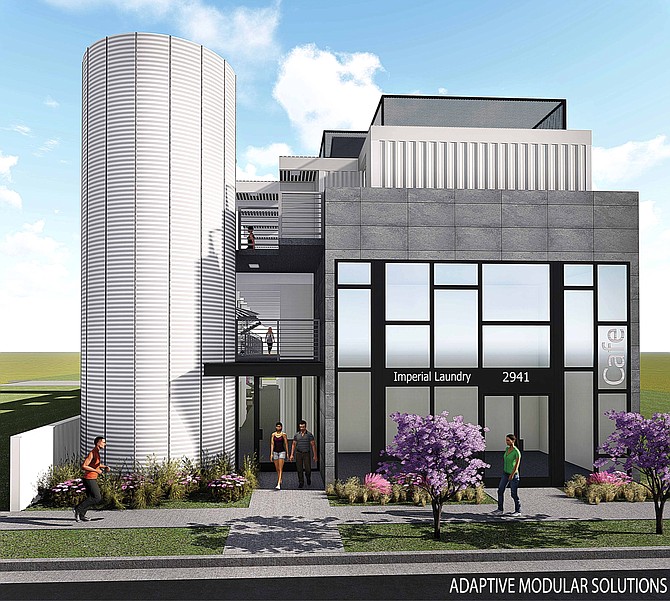 Shipping container housing coming to Logan Heights. (Makana)