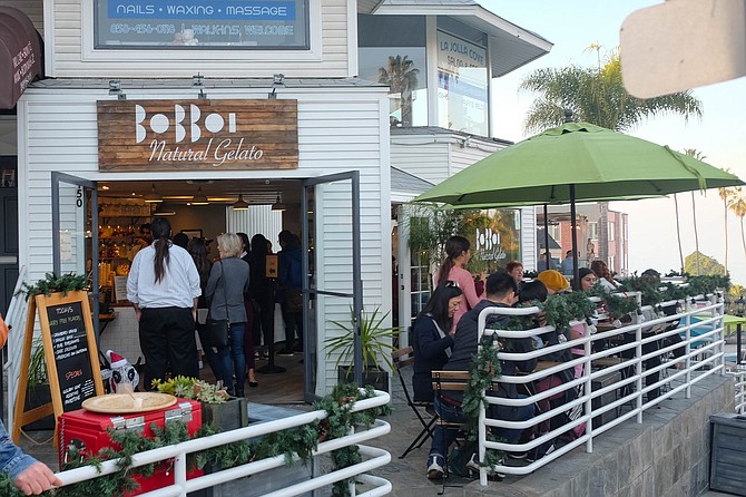 A line worth standing in at Bobboi Natural Gelato