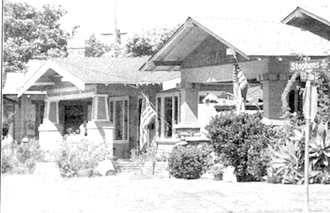 Homes on Ft. Stockton - Image by Sandy Huffaker, Jr.