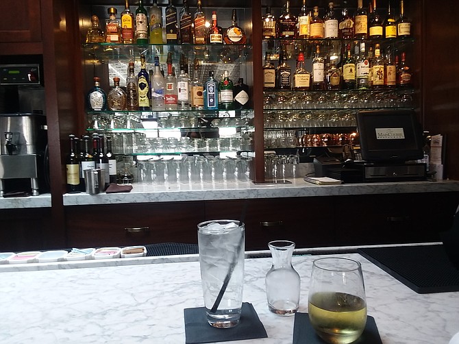 The fully-stocked bar is a treat, along with the espresso machine at The MainCourse.