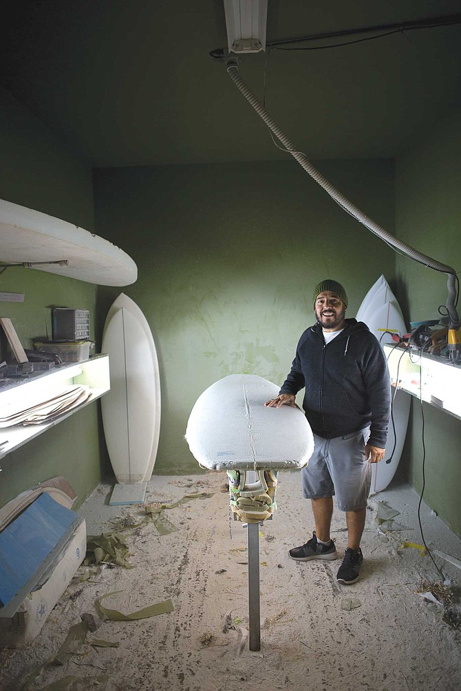 Rodrigo Orozco in his Ensenada factory.