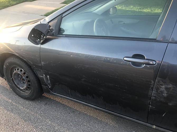 On March 17, $3,000 worth of damage from a hit and run on a parked car on Clairemont Mesa Boulevard.
