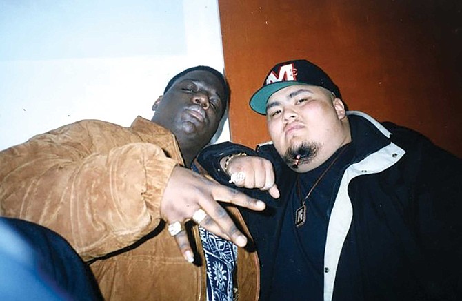 The Notorious BIG and Mikeski