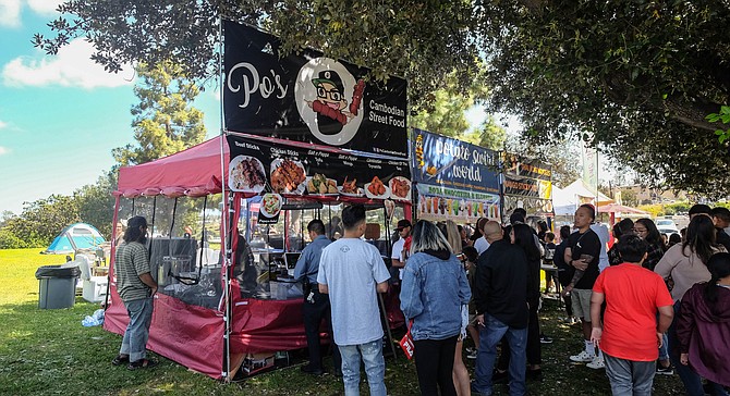 Po's, the most popular food vendor of the festival