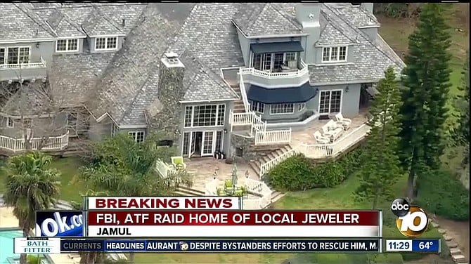 $2000 came from jeweler Leo Hamel, whose home was raided by the FBI last year.
