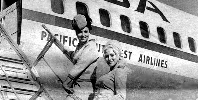 PSA had gained a nickname that was at once endearing and mordant: PSA was the go-go-airline. - Image by Gordon Menzie