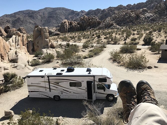 RVing in Joshua Tree free the mind