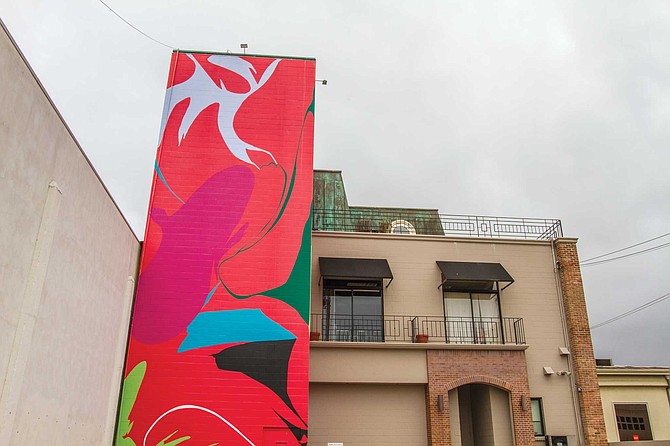 See Heather Gwen Martin’s piece, Landing, in a guided tour of La Jolla’s murals