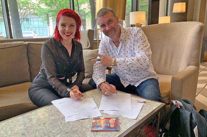 Whitney Shay and Thomas Ruf sign record contract