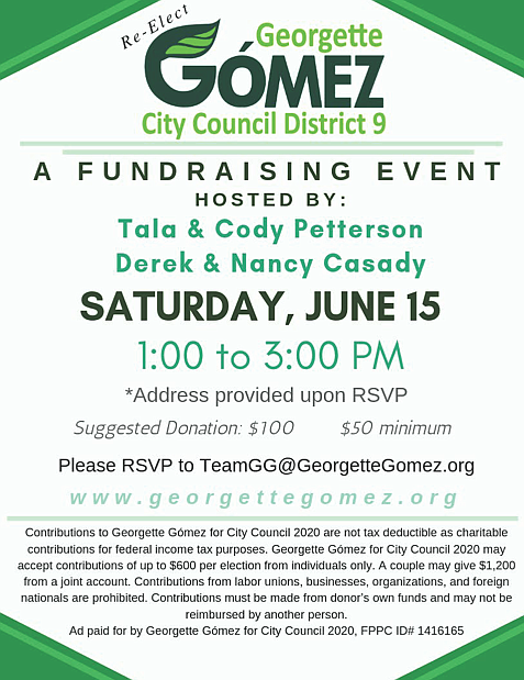 Gomez June 15 event