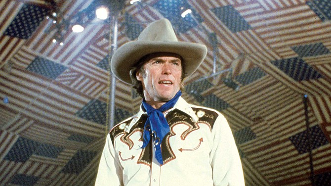 Fireworks start the moment Bronco Billy (Clint Eastwood) takes center stage.