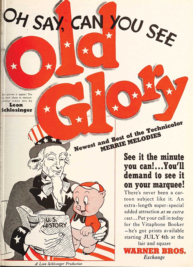 Porky earns a trade ad! "Motion Picture Daily," June 22, 1939.