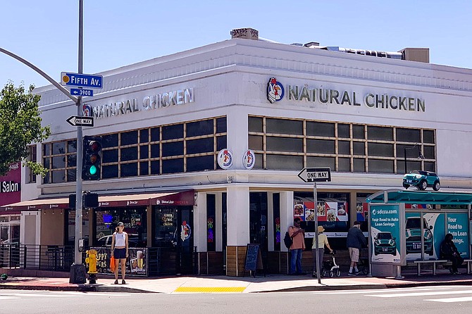 The Hillcrest outpost of Point Loma's Natural Style Chicken