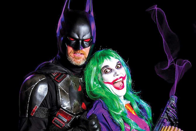 Shawn Richter and his fiancée, Lisa Lower, always wear matching costumes such as Batman and Joker