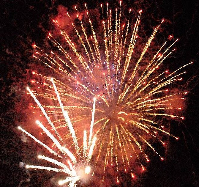 Fireworks at Santee