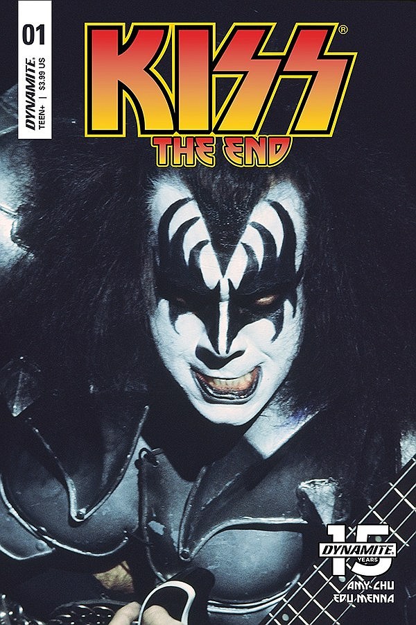 KISS comic book from Dynamite