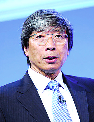 Patrick Soon-Shiong uses his newspapers to promote his business.