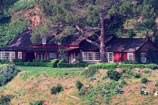 The Benedict Canyon house where Sharon Tate lived and died