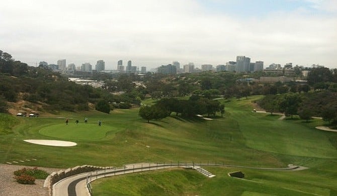 Balboa Park golf course. “This course will challenge your ability to keep the ball in the narrow fairways."