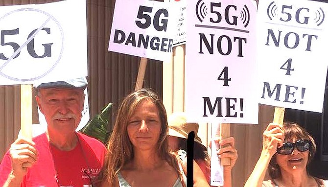 Stop 5G rally on June 23