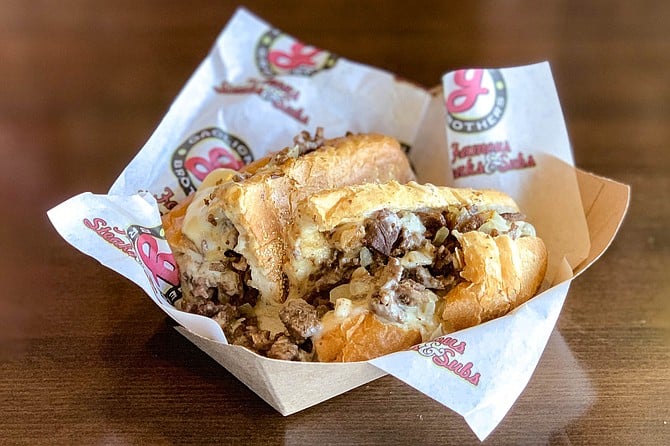 A Gaglione Brothers cheesesteak