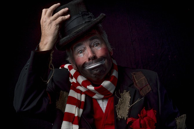 Jerry Hager, a renowned San Diego mime (previously known as Kazoo), debuting his newest solo show in Mojelet’s Summer Series at The Vine. August 31-September 1.

“RED: Man, Rascal, Clown” is a tribute to legendary comedian Red Skelton that weaves together Red’s hilarious escapades, pantomime routines, and most memorable characters—Freddie the Freeloader, Gertrude and Heathcliff—with his largely unknown inner battles and personal tragedies to give an intimate look into the man behind the mask of one of the 20th century's most famous clowns.