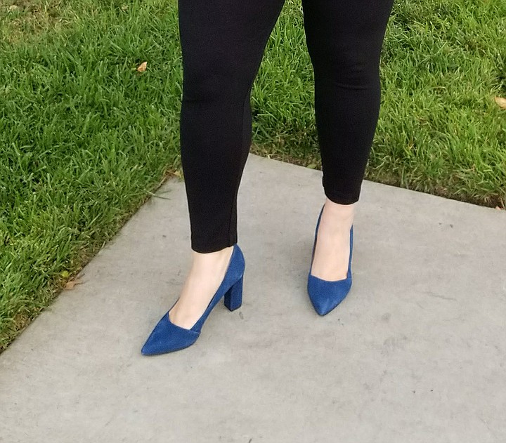 dsw shoes blue heels
