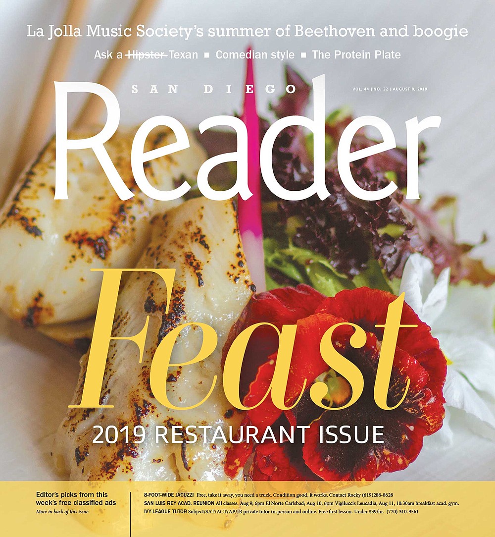 Reader 2019 Feast Restaurant Issue San Diego Reader