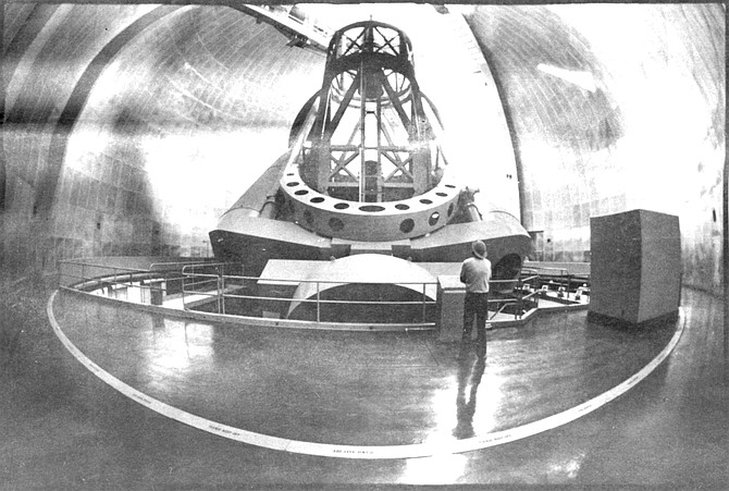The Hale is currently the largest working telescope in the world, but that claim to fame will not hold for much longer.