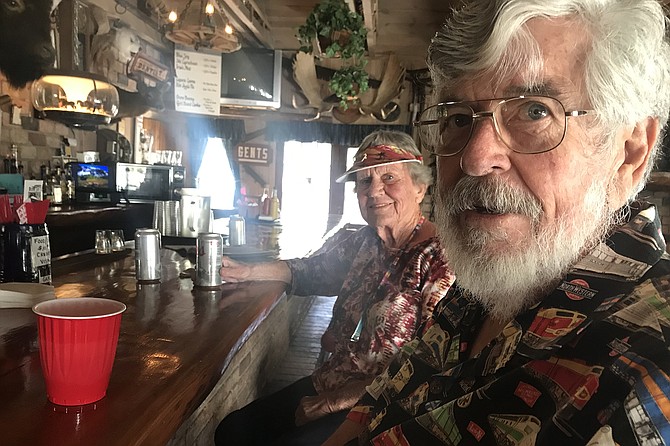 The mountain’s old timers Lani and George - Pat Spinetta has saved Mount Laguna