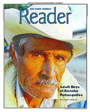 A Mexican man, Andres Roman Diaz, 66, was walking along Black Mountain Road. Roman had finished work at Evergreen Nursery, where he’s employed six days a week watering plants. He was carrying three gallons of drinking water and two sacks of groceries back to his encampment in McGonigle Canyon.