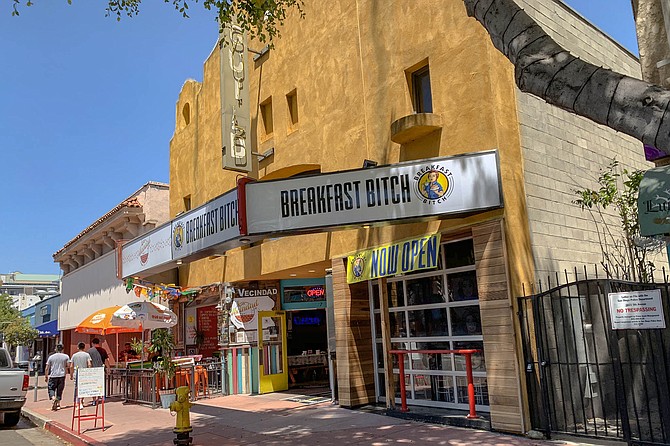Many restaurants have tried out this location, Breakfast Bitch is the first with attitude.