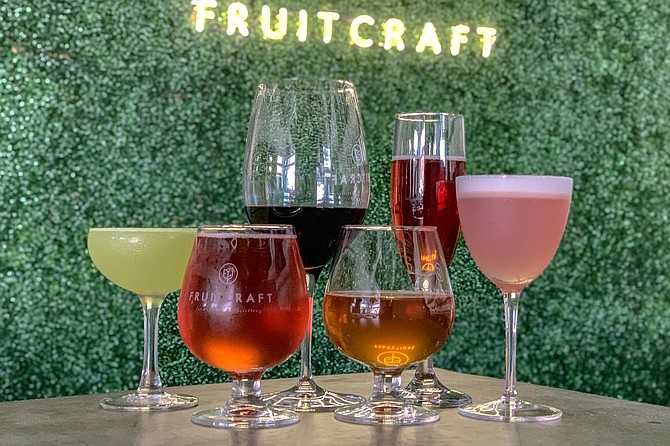 Fruitcraft beverages now include hard cider, mead, kombucha, and cocktails, in addition to fruit wine.