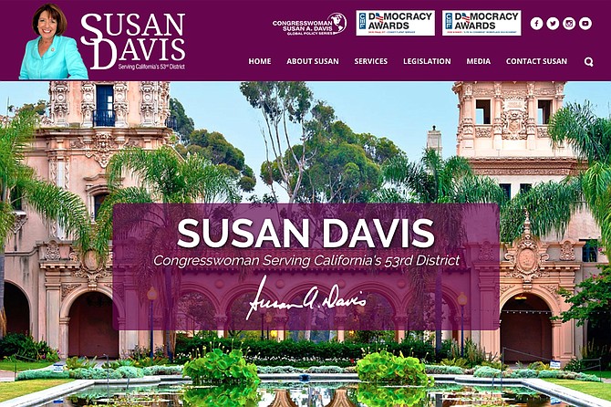 Susan Davis’s retirement announcement: “My decision today represents a desire to live and work ‘at home’ in San Diego.