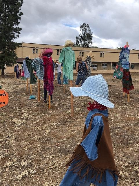 “Silent People” scarecrows headed to Fallbrook for Fallbrook Scarecrow Days