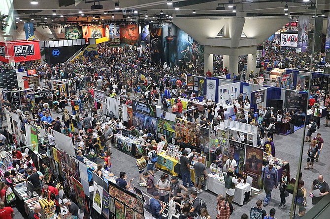 Many Comic-Con attendees couldn’t find DC Comics, which had abandoned its usual spot front and center. DC’s booth had been folded into the Warner Bros. area in the corner.