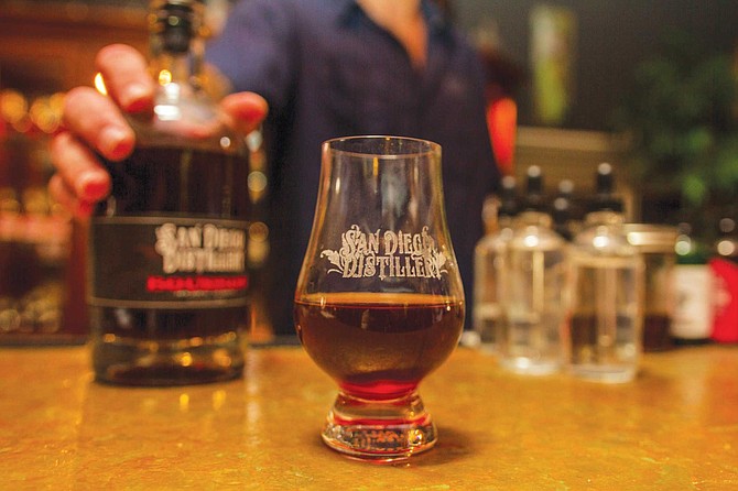 From its vintage styled distillery and tasting room in Spring Valley, San Diego Distillery distills local craft beer to its very essence, then ages it on oak until it’s got hair on its chest.