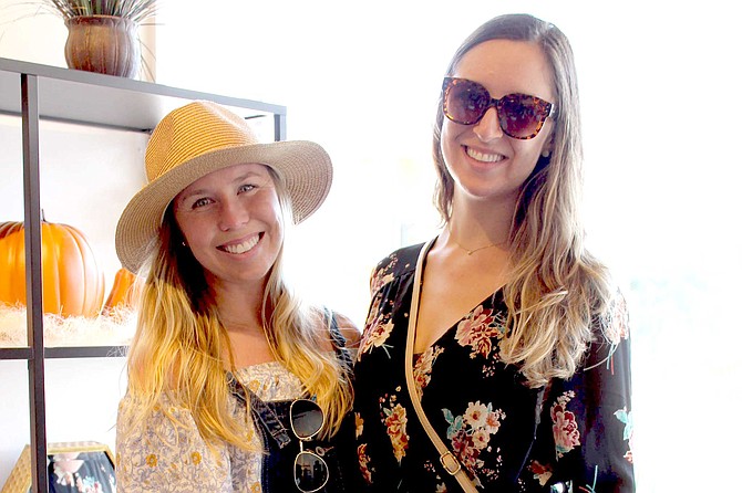 Brittany and Megan take summer-inspired pieces and step into fall during Taste of North Park