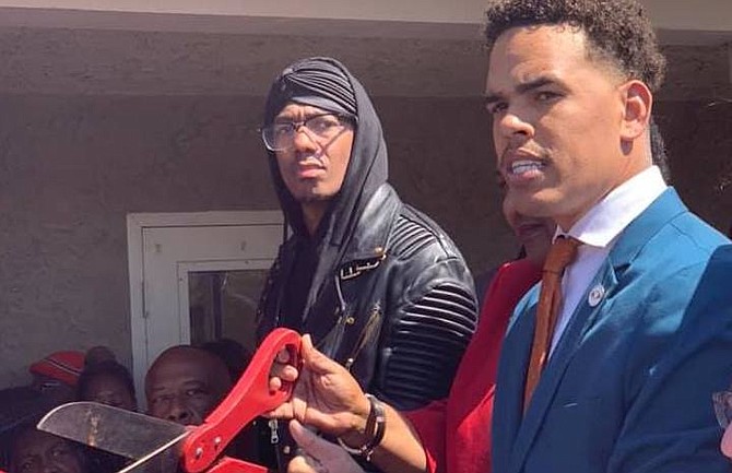 Nick Cannon and Shane Harris. Harris: "I don't have to comment on something you can't prove."