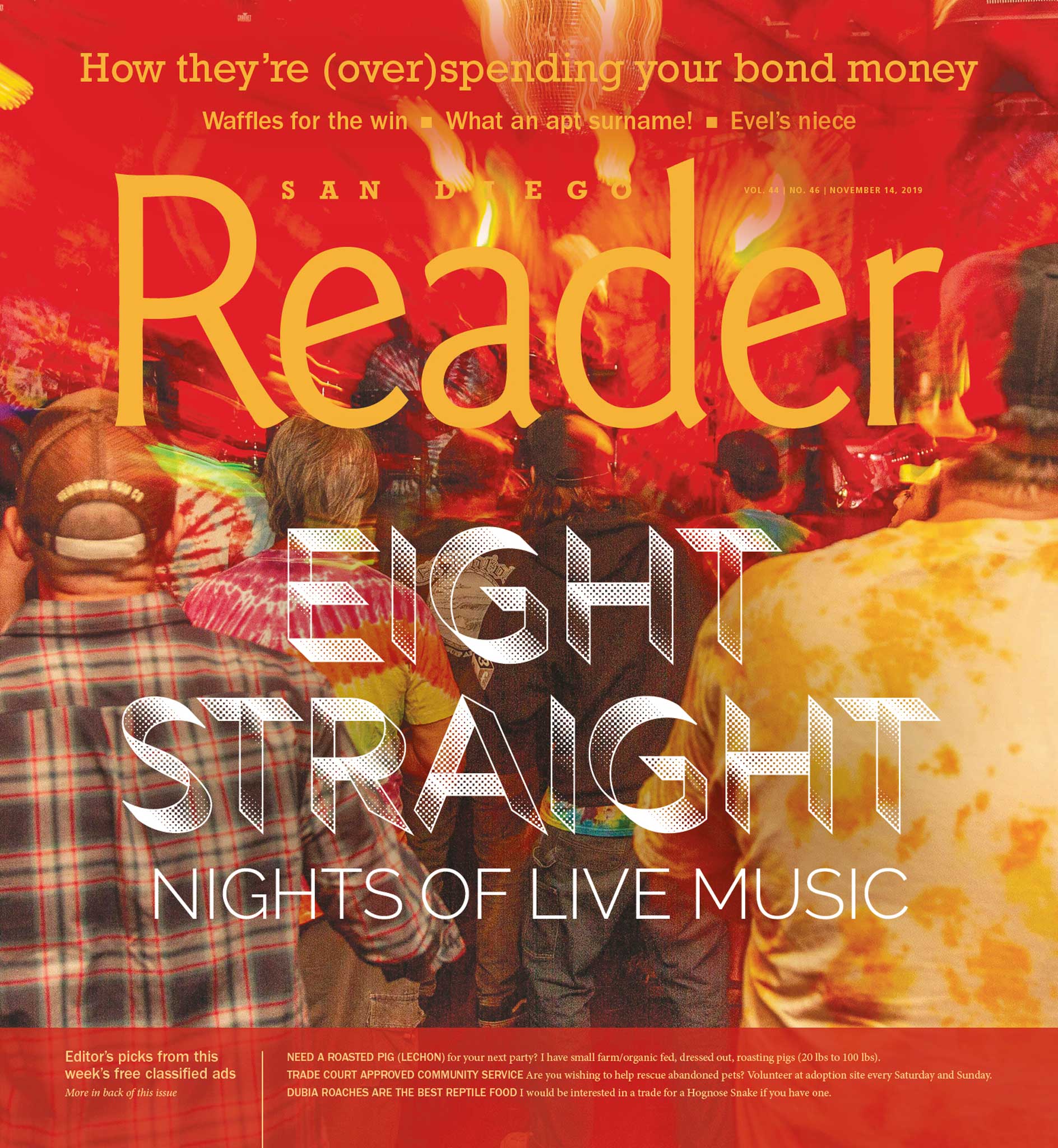 Eight Straight Nights Of San Diego Live Music San Diego Reader