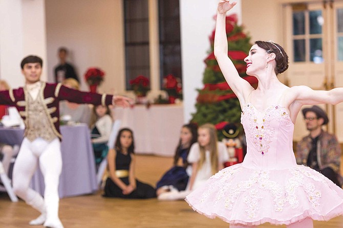 Join characters from The Nutcracker for refreshments at the hot chocolate and cookie bar, then enjoy the narrated program with fully immersive vignette performances.
