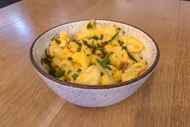 A gooey mac and cheese for the gluten free, and everyone else