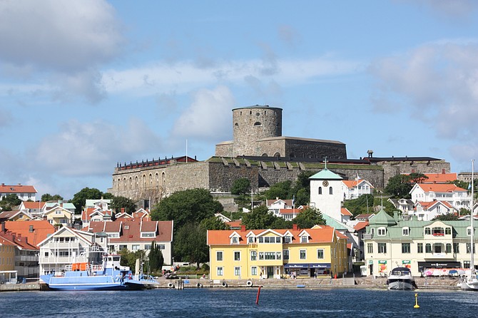 1658 Carlsten's Fortress that sits on the highest point of Marstrand