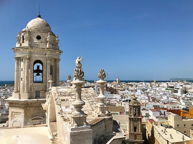 The view from Catedral de Cadiz