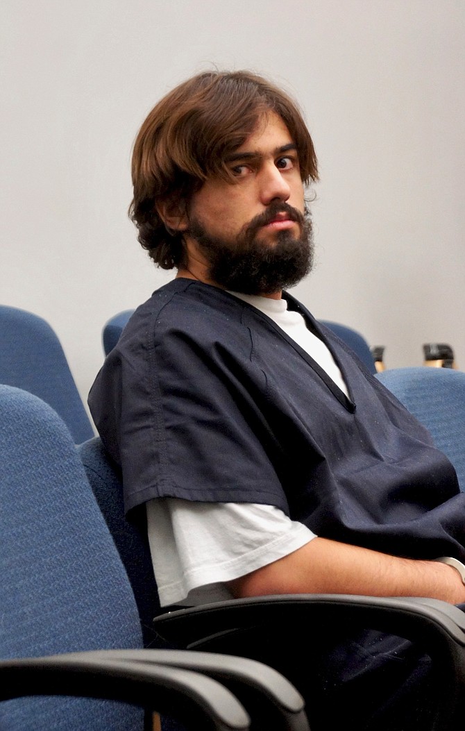 Rodriguez pleads not guilty. Photo by Eva Knott.